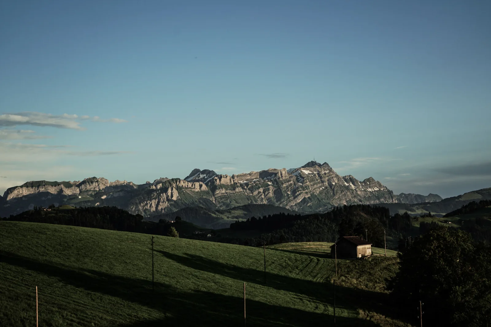 Blick vom Gern auf den Alpstein